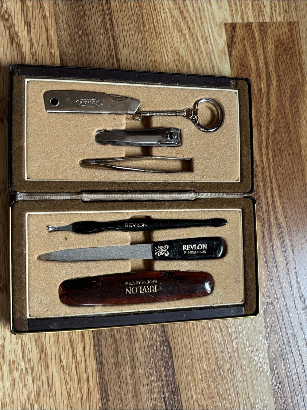 Vintage Travel Essentials Case
